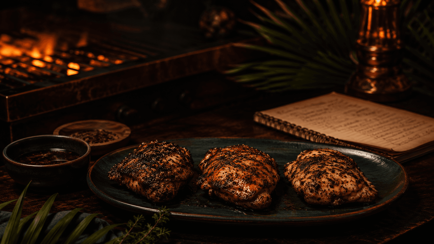 Jerk Chicken Test Night