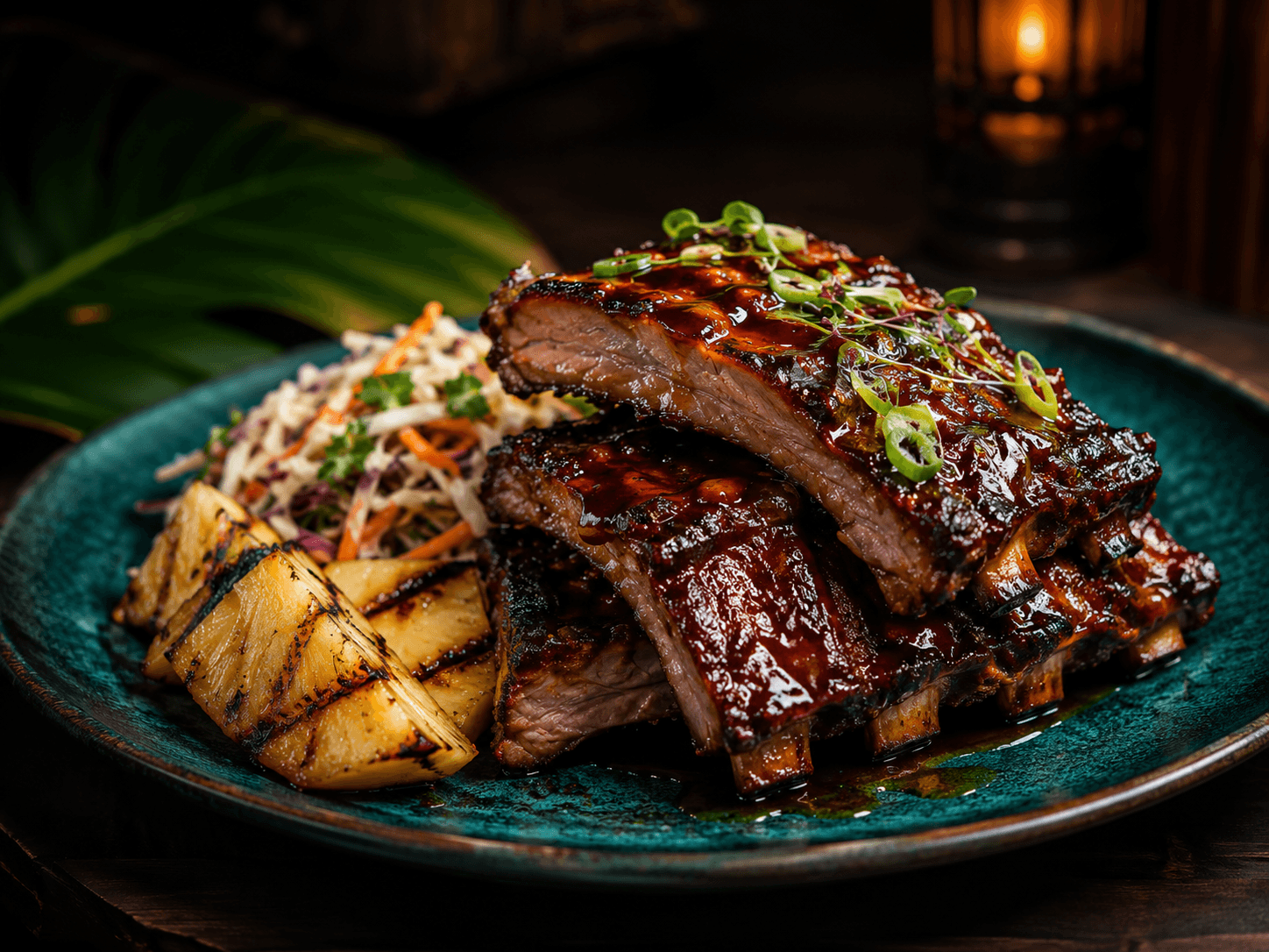Hawaiian BBQ Ribs